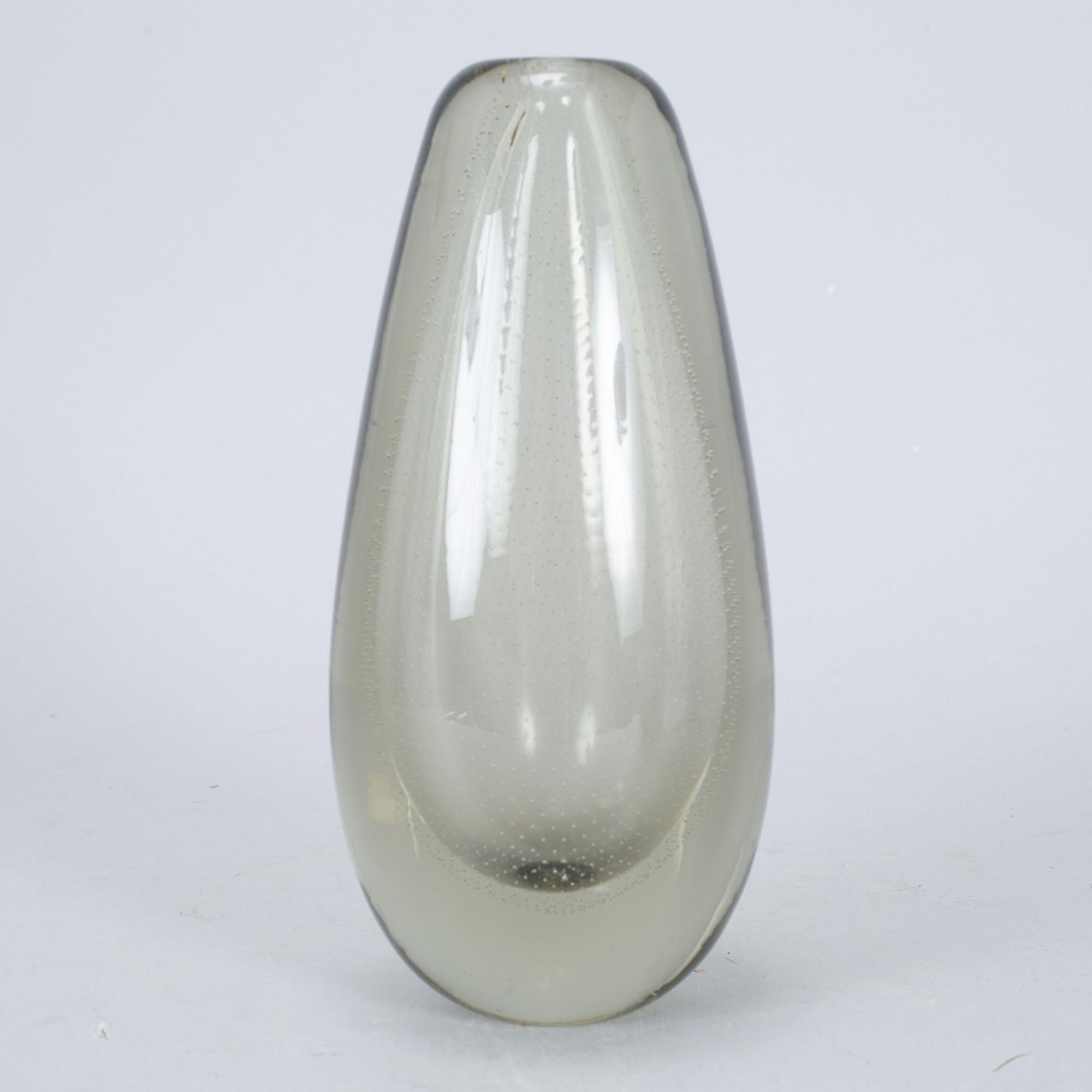 GUNNEL NYMAN, vas, "Musselglas", Nuutajärvi Notsjö, Finland 1947.