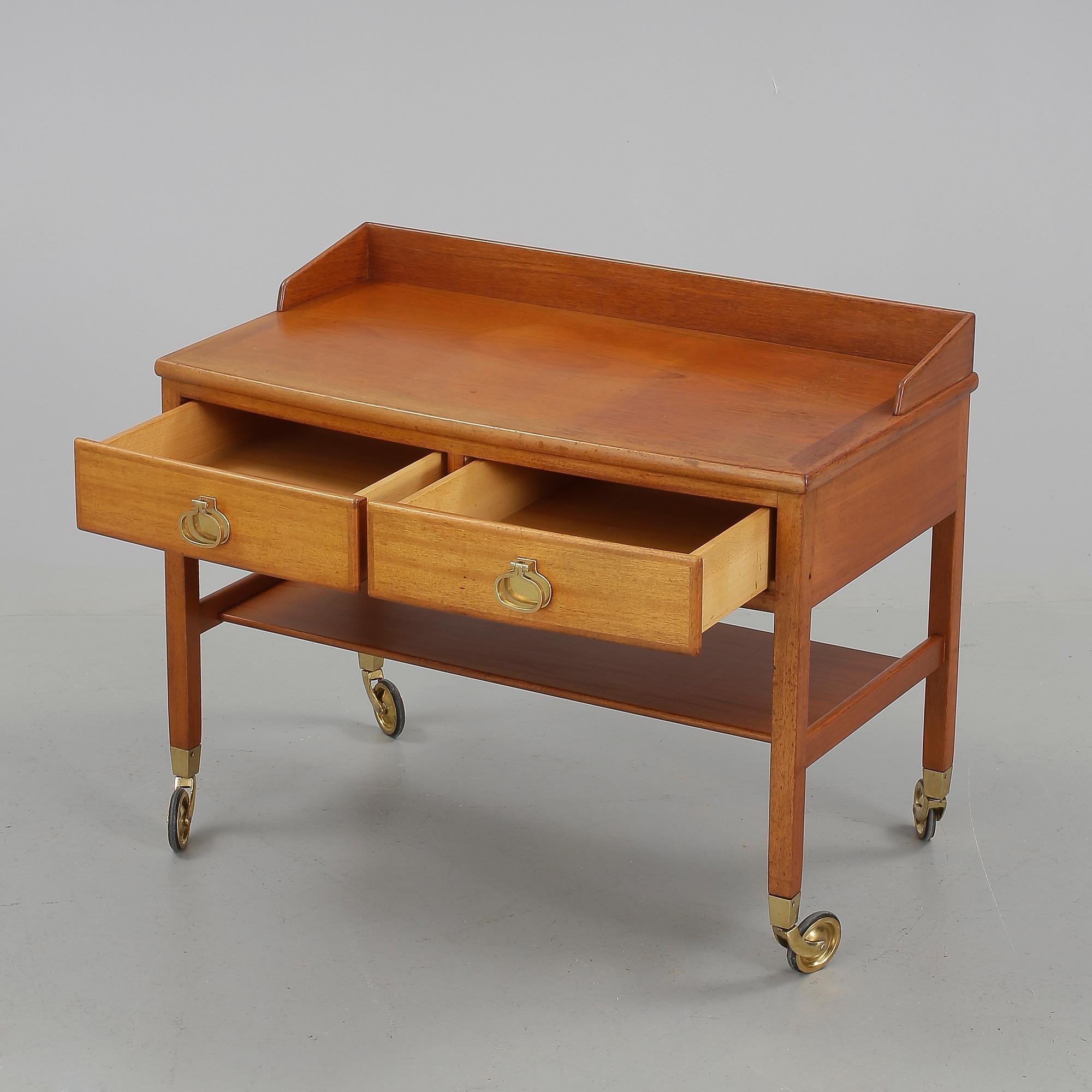 SERVERINGSVAGN, Kerstin Hörlin-Holmqvist, Triva-serien, NK:s verkstäder i Nyköping, 1960-tal.