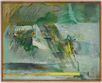 Sten Dunér, oil on canvas, signed and dated -64.
