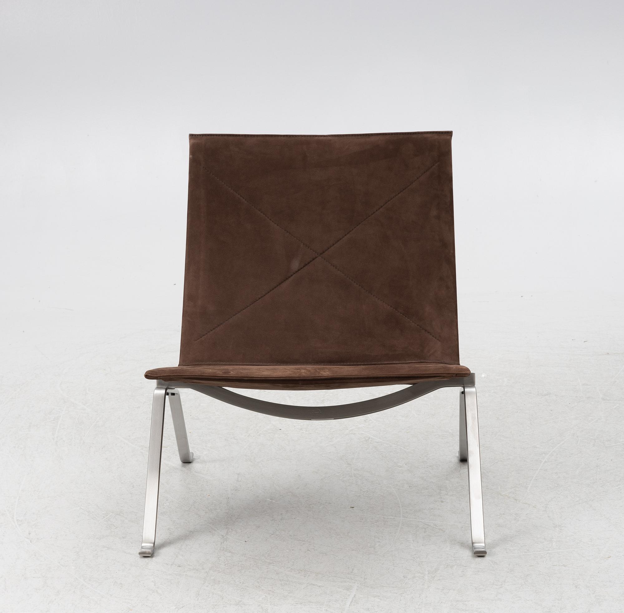 Poul Kjaerholm, armchair, "PK22" for Fritz Hansen Denmark 2021, anniversary model.