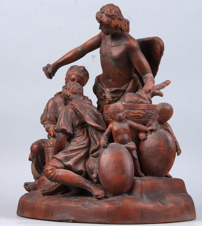 TERRAKOTTAFIGUR, sign, Goldscheider, 1900-tal.