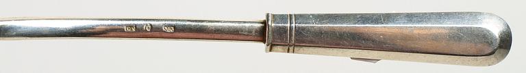 PARTI BESTICK 11 delar , silver, 1827-1912.
