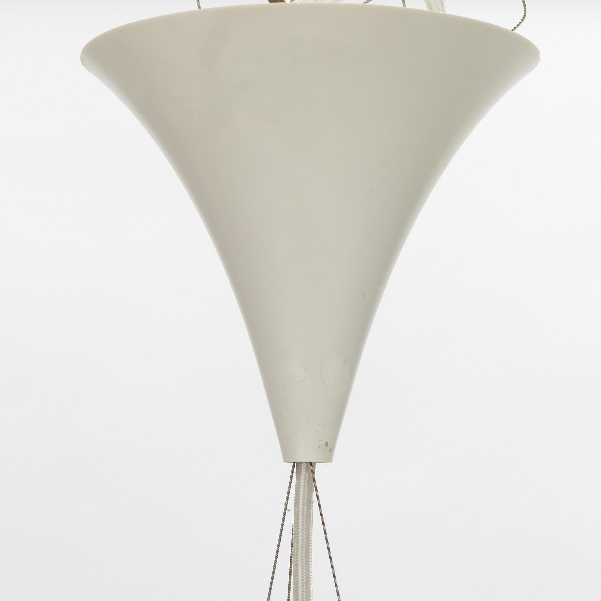 Poul Henningsen, taklampa "PH-Kotte / PH Artichoke", Louis Poulsen, Danmark.