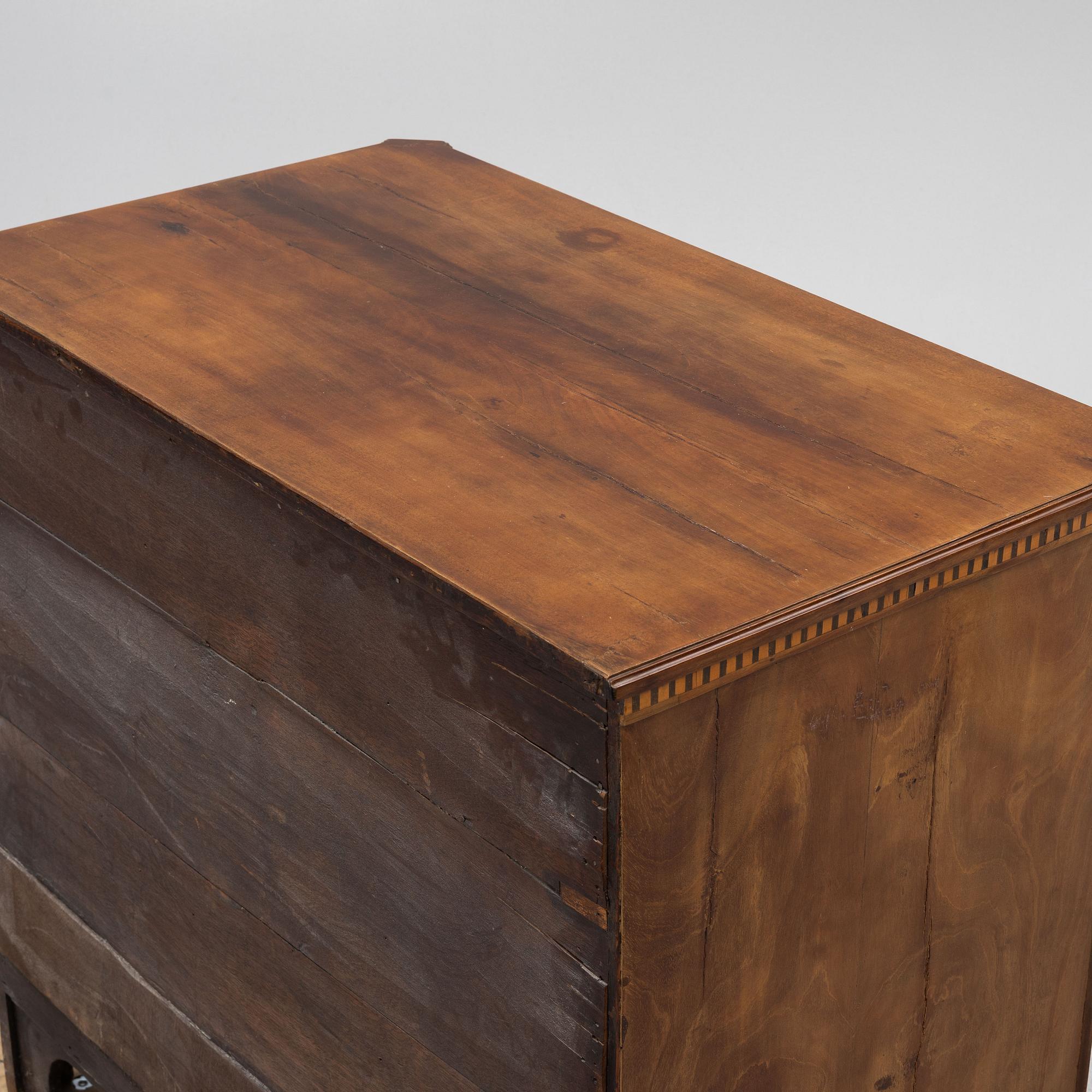 Bureau, Northern Europe, early 19th century.