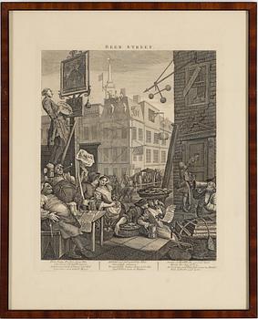 WILLIAM HOGARTH, engravings, 6, later, 20th century.