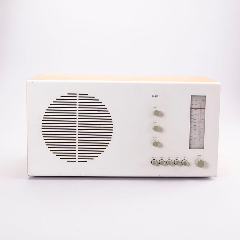 Dieter Rams radio, "RT 20" för Braun, modellen formgiven 1961.