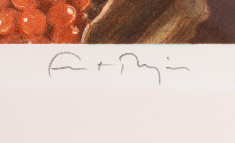 Ernst Billgren, "Bruna väninnor"- Ur portföljen "Vid vägens slut".