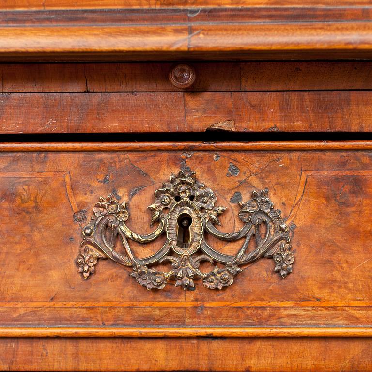 VITRINSKÅP, rokokostil. Holland, 1800-tal.