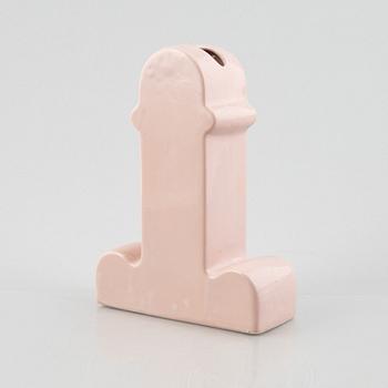 Ettore Sottsass, "Shiva" vas, glaserad keramik, B.D. Barcelona, efter 1973.