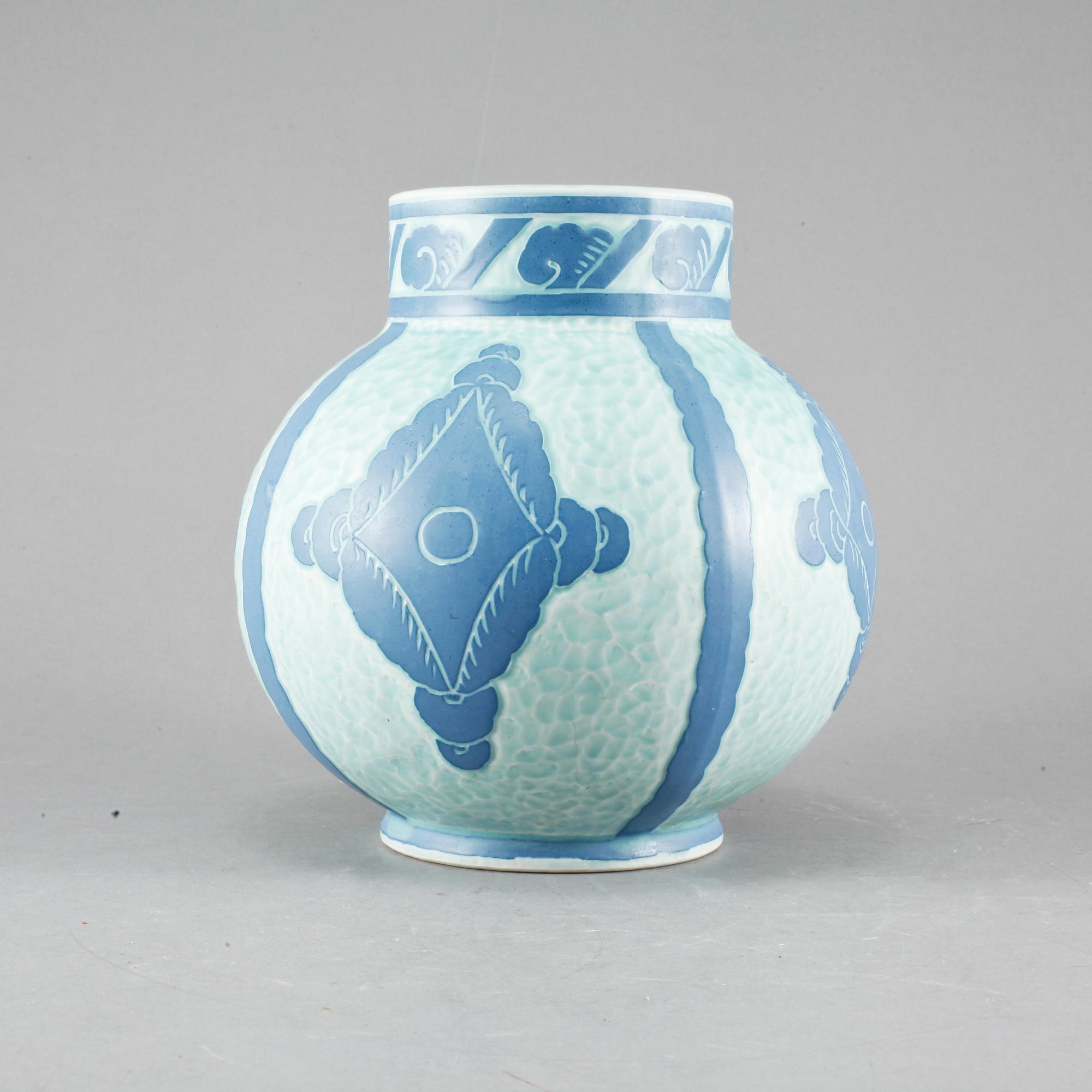 VAS, "Sgraffito", Josef Ekberg, Gustavsberg, 1921.