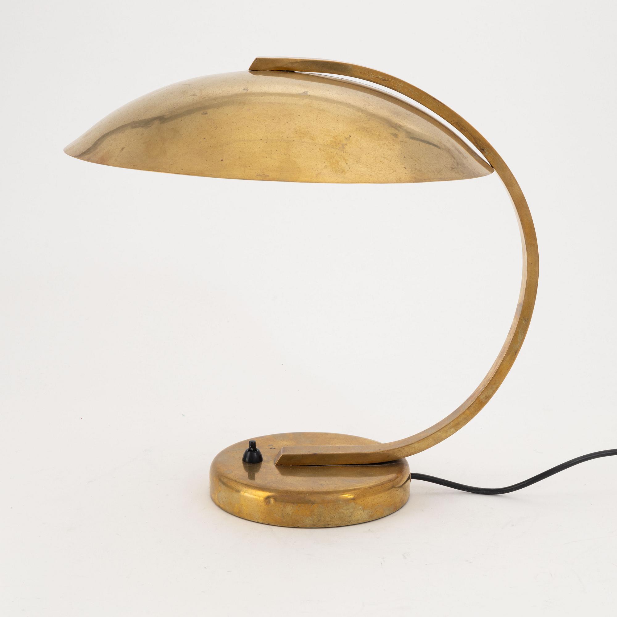 Bordslampa, Hillebrand, Tyskland, 1940-tal.