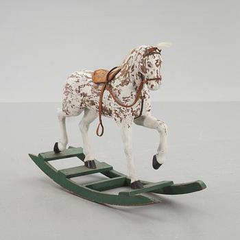 GUNGHÄST, troligen Gemla. 1900-talets mitt.