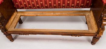 SOFFA, biedermeier, 1800-tal.