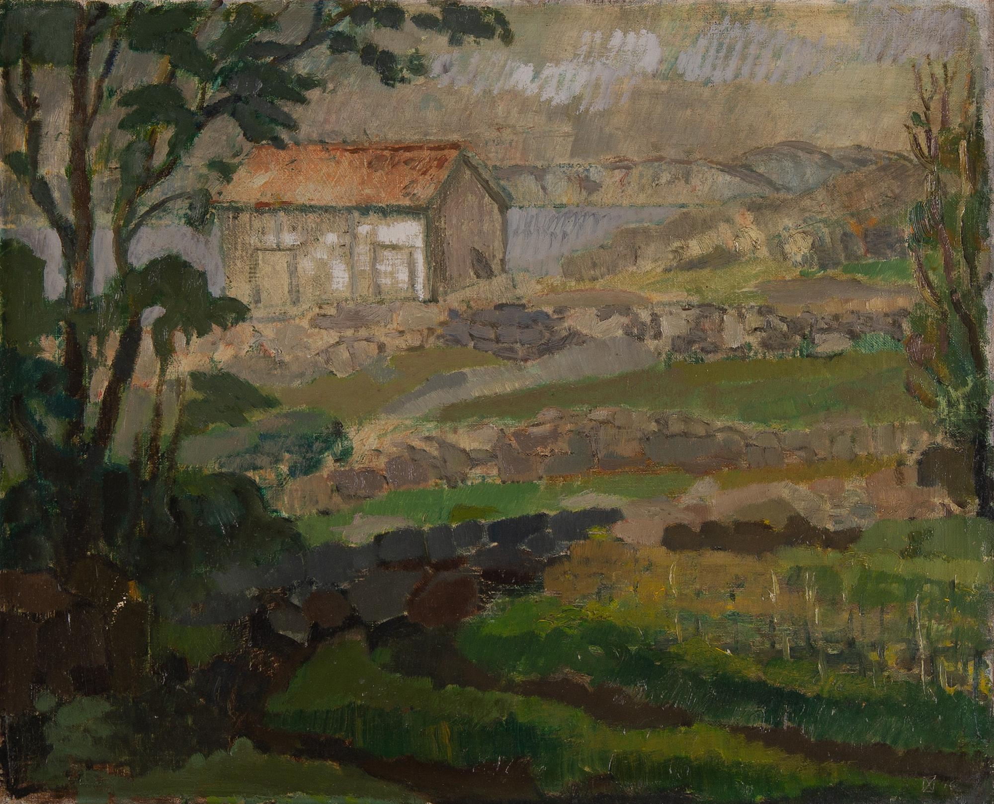 Nisse Zetterberg, oil on canvas, signed and dated -46.