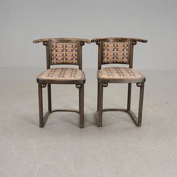 STOLAR, ett par, "Fladdermus", Josef Hoffmann, Wittmann.