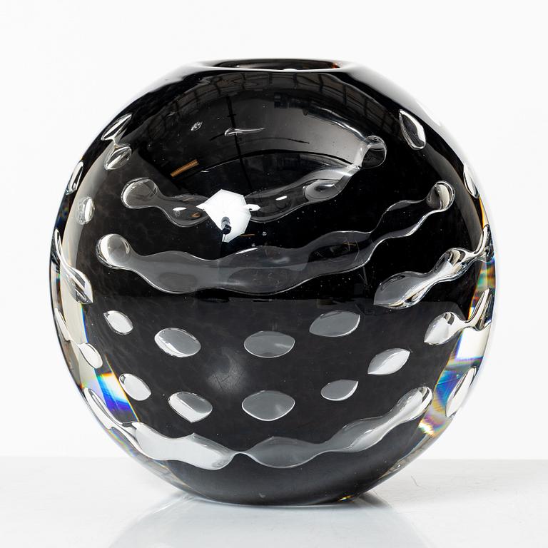 Lars Hellsten, vas, "Ariel", Orrefors, 1979.