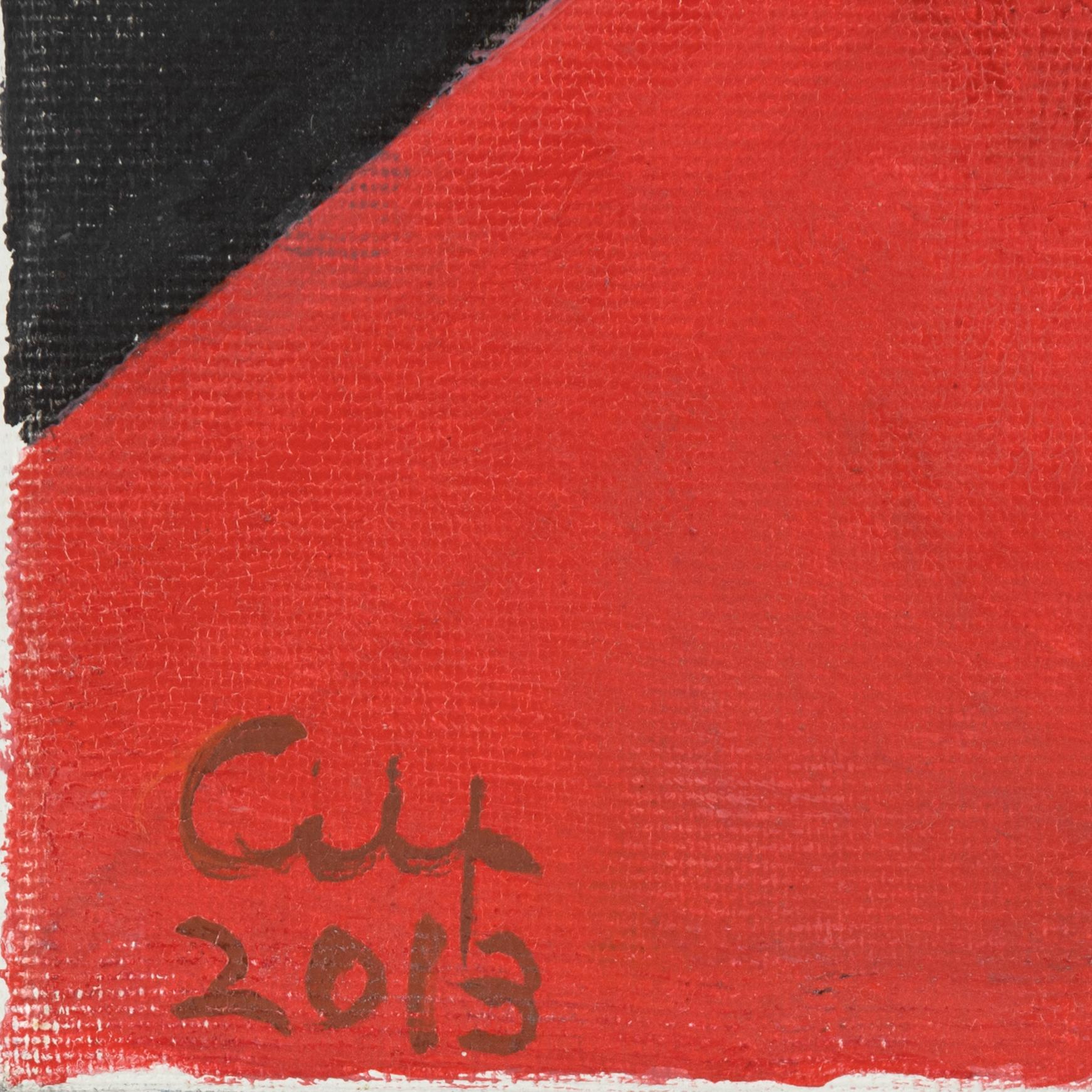 Roland Alf, oil on canvas, signed and dated 2013.