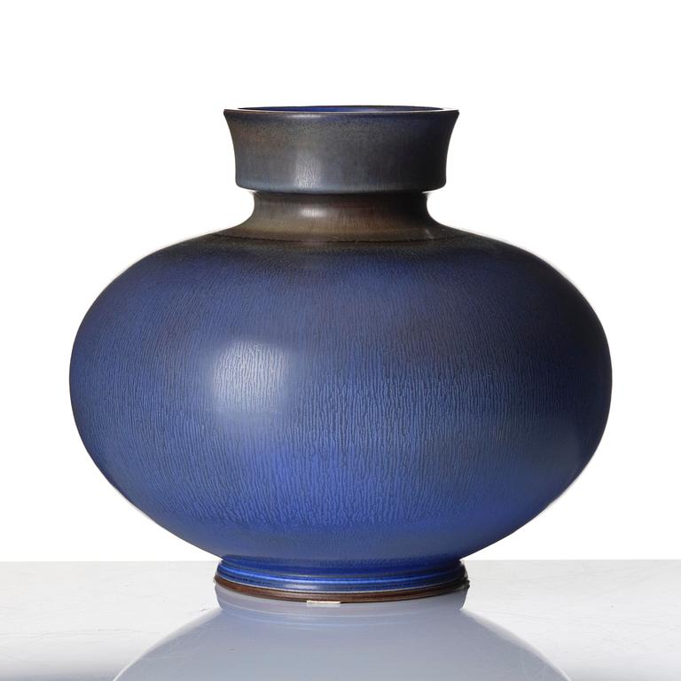 Berndt Friberg, a stoneware vase, Gustavsberg Studio 1962.
