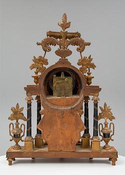 A mantel clock, Austria/Czech, late 18th ct.