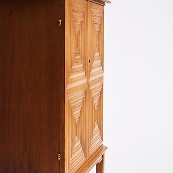 Oscar Nilsson, attributed to, a Swedish Modern oak cabinet, 1940s.