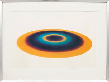 Peter Sedgley, lithograph signed, dated, and numbered 1986 62/150.