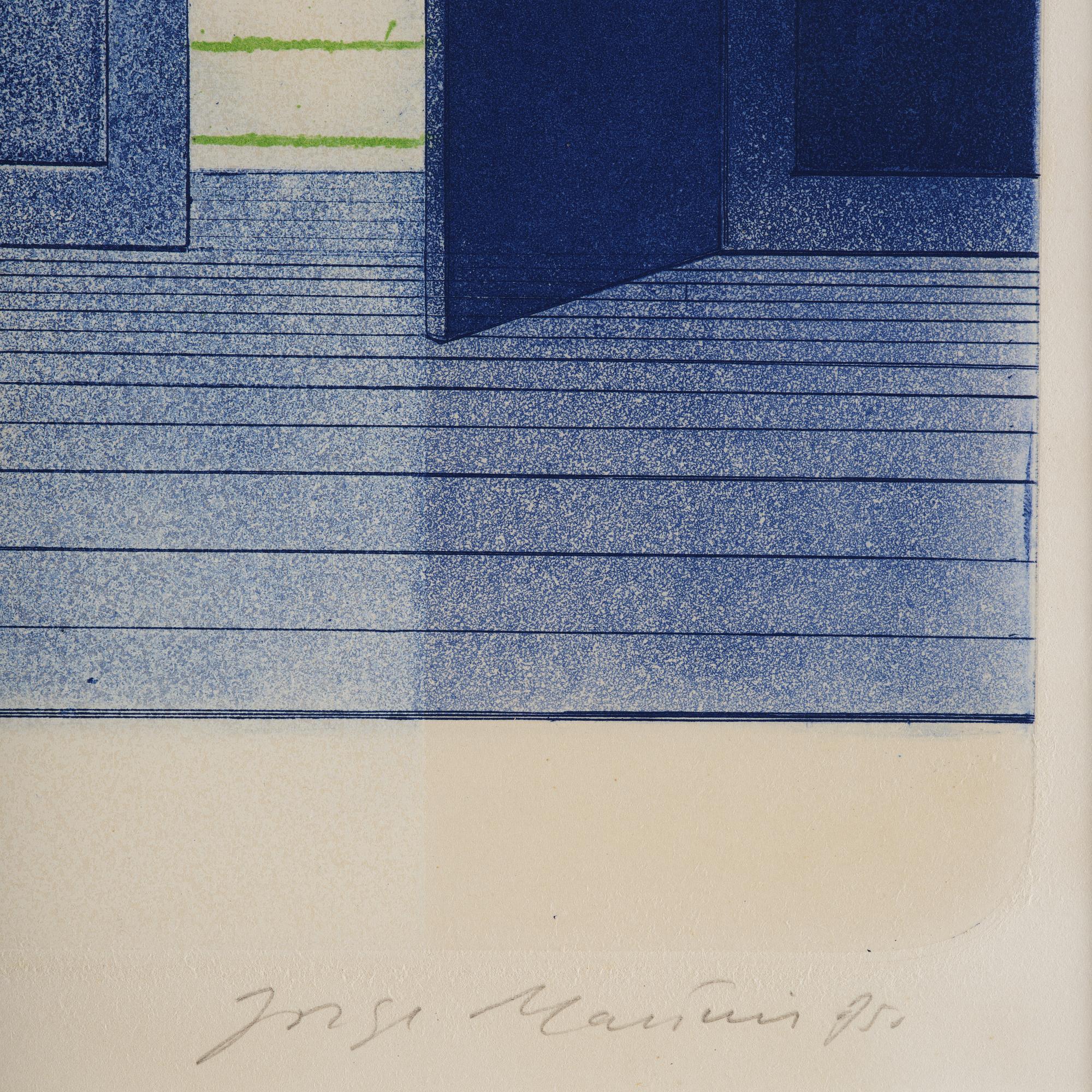 Jorge Martins, Untitled from: "Hommage aux Prix Nobel" (The Nobel Prize Portfolio).