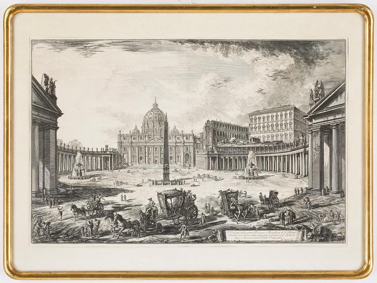 GIOVANNI BATTISTA PIRANESI, gravyr.