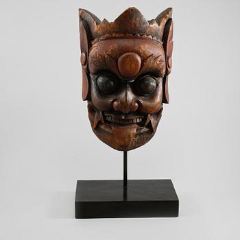 MASK, trä, möjligen Guizhou, 1900-tal.