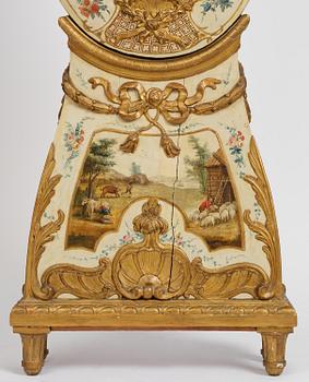 Golvur, av Nils Berg (verksam i Stockholm 1751-94), Rokoko.