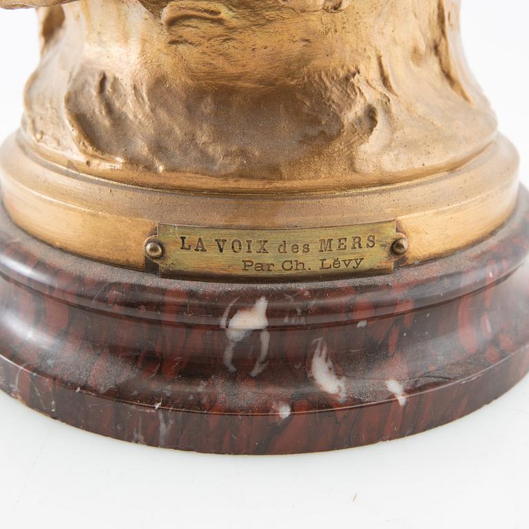 Charles Octave Levy, efter skulptur "La voix des Mers".