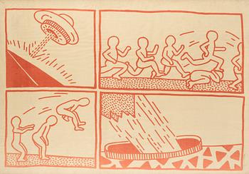 217. Keith Haring, "Blueprint drawing".