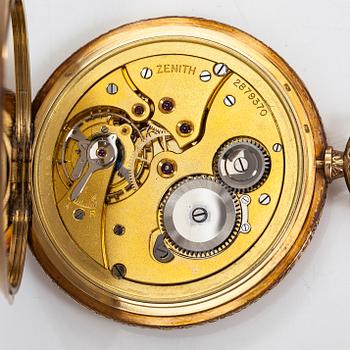Zenith, taskukello, savonette, 50 mm.