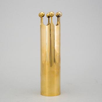 A brass vase by Pierre Forsell for Skultuna.