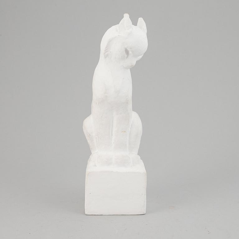 Jussi Mäntynen, a plaster sculpture, signed Jussi Mäntynen and dated 1946.