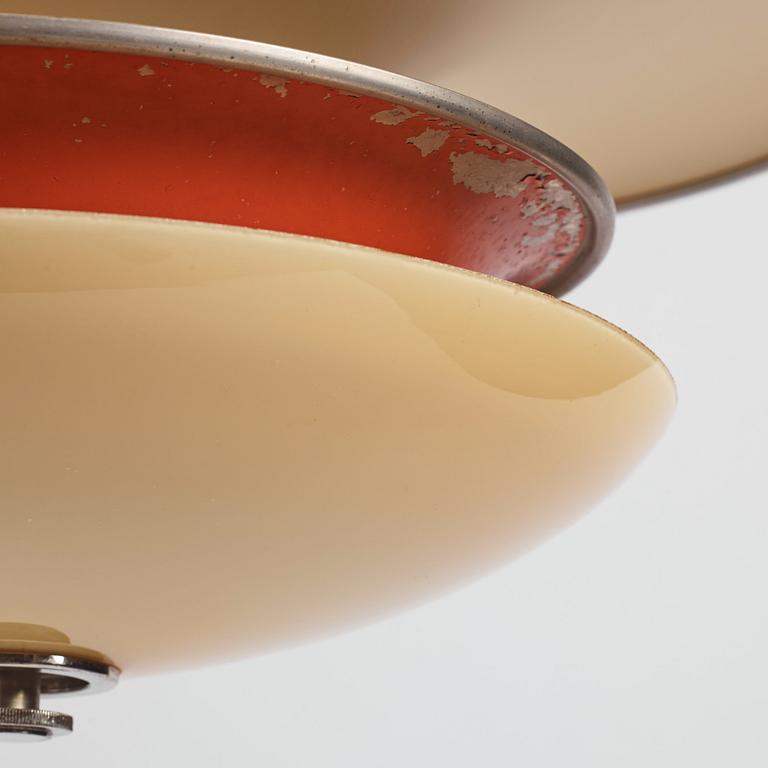 Erik Tidstrand, a ceiling lamp model "28903", Nordiska Kompaniet 1930s.