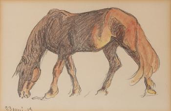 Nils Kreuger, ej signerad och daterad 23 juni (19)13.