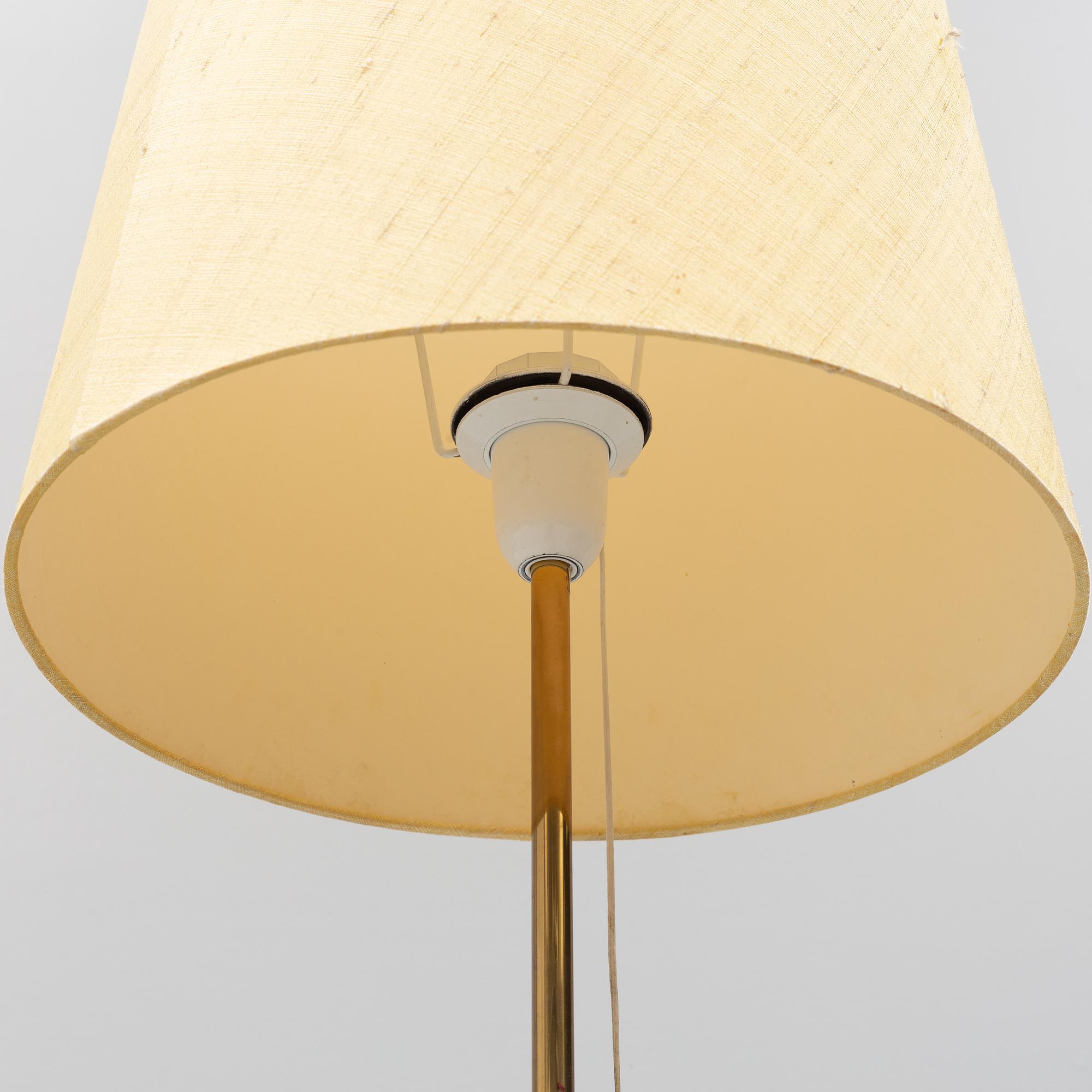 Floor lamp, Bergboms, "G-24", second half of the 20th century.