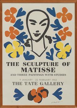 UTSTÄLLNINGSAFFISCHER, 3 st, bl a Matisse.