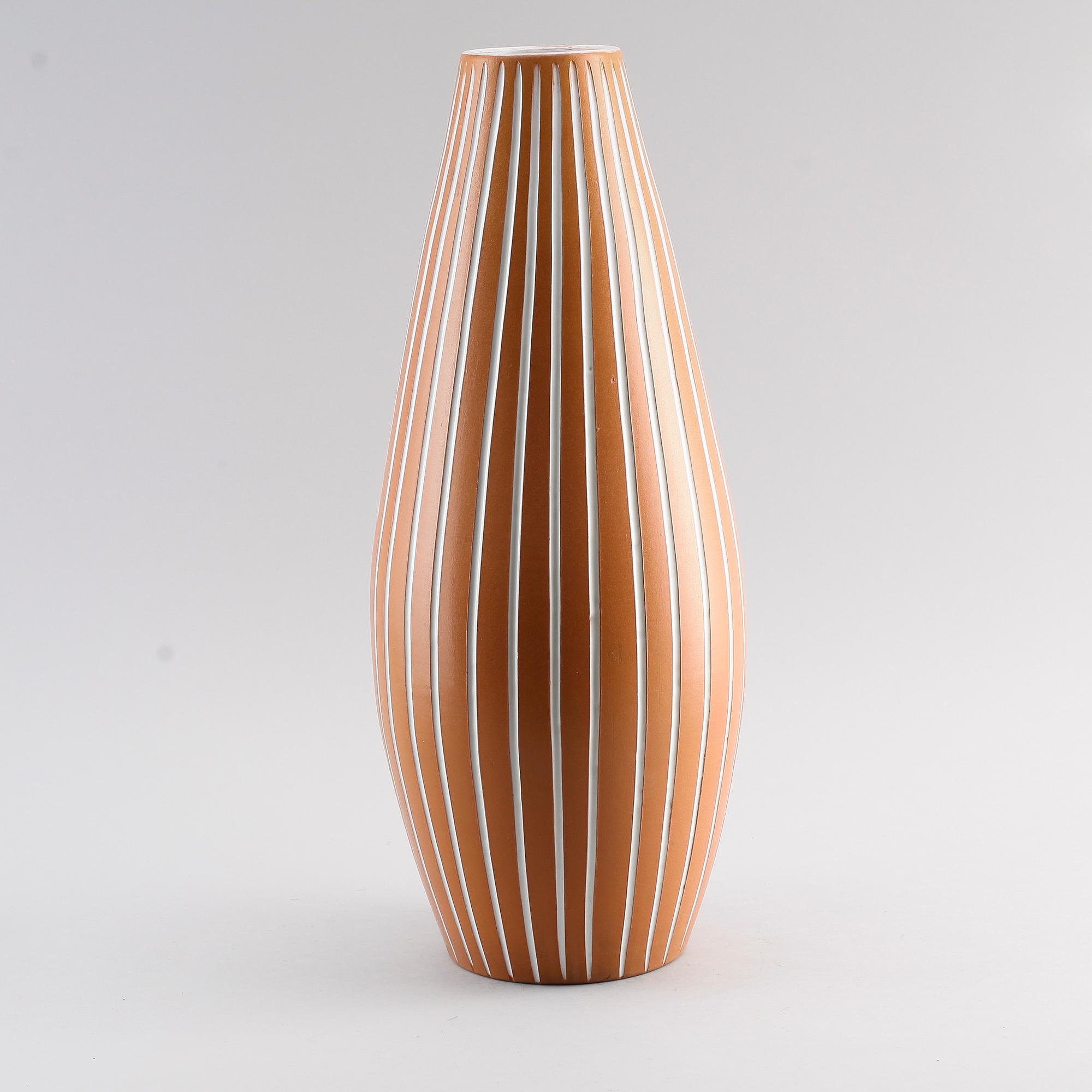 GOLVVAS, lergods, Ingrid Atterberg, Upsala Ekeby.