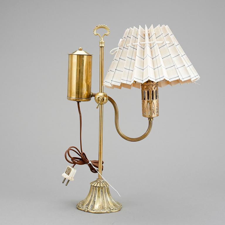 BORDSLAMPA, L Jacob & Co, 1900-tal.