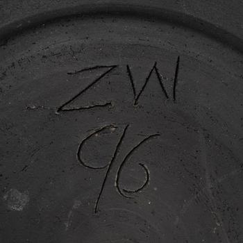 Zeke Wolf, fat, ceramic, 1996.