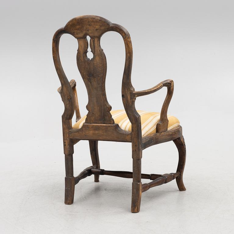 Armchair, Rococo 18th century.
