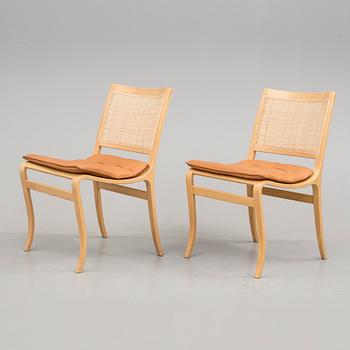 STOLAR, ett par, "Kerstin", Bruno Mathsson, 1900-talets sista kvartal.