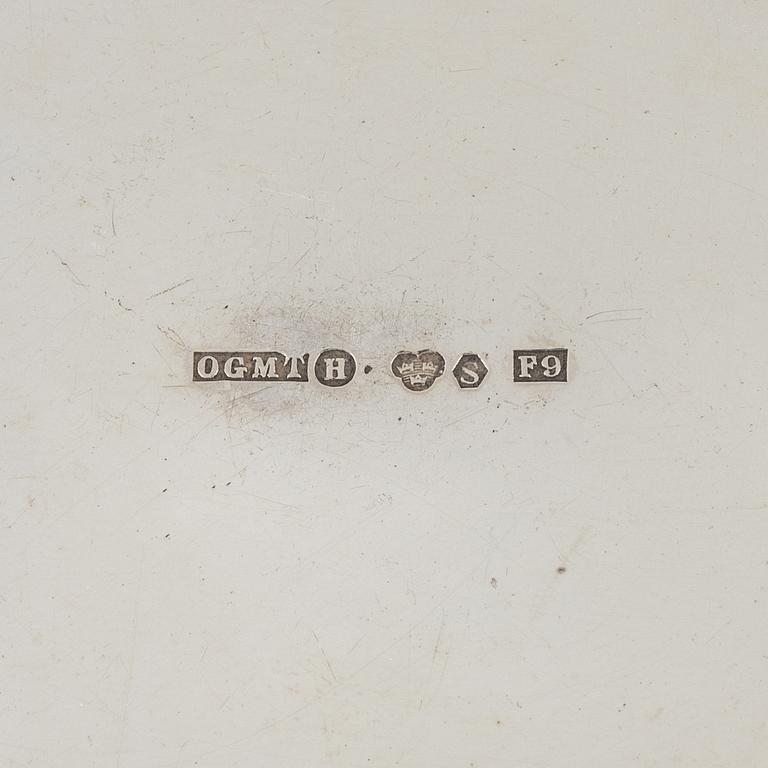 Five silver bowls, Sweden, 1957-1968.