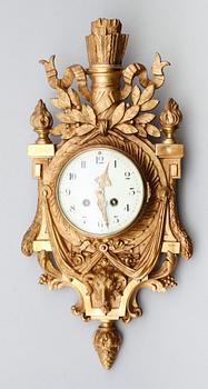 VÄGGPENDYL, gustaviansk stil, 1900-talets första hälft.