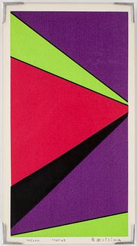 Olle Baertling · OLLE BAERTLING, färglitografi, signerad och numrerad 149/300, daterad 1965-68.
