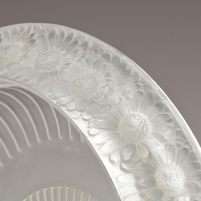 SKÅLFAT, glas. Lalique. 1900-tal.