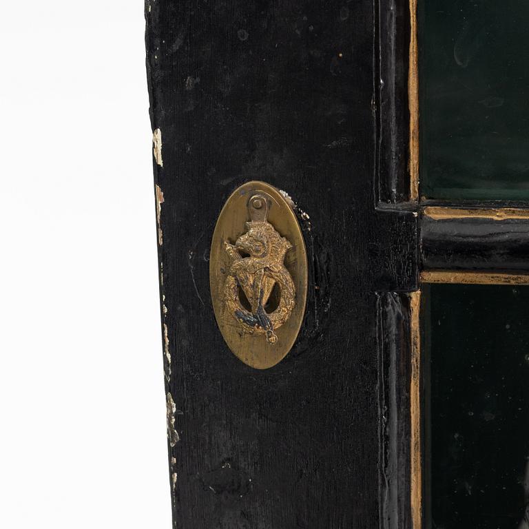 Bokskåp, ett par, 17-1800-tal.