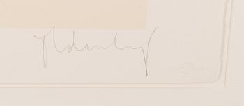 Claes Oldenburg, lithograph, signed and numbered 50/100.