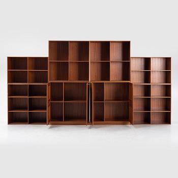 Mogens Koch, "Byggereolen" Cabinets and Shelves, Rud Rasmussens Snedkerier. Denmark, second half of the 20th century.